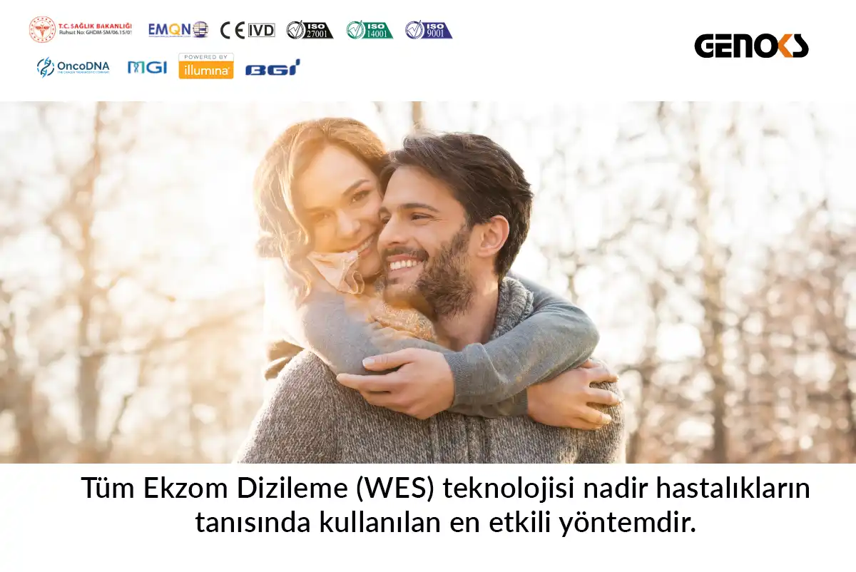 Exome dizileme teknolojisi ile nadir genetik hastalıkların tanısında kullanılan ileri analiz yöntemi.